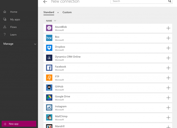 PowerApps - Connections